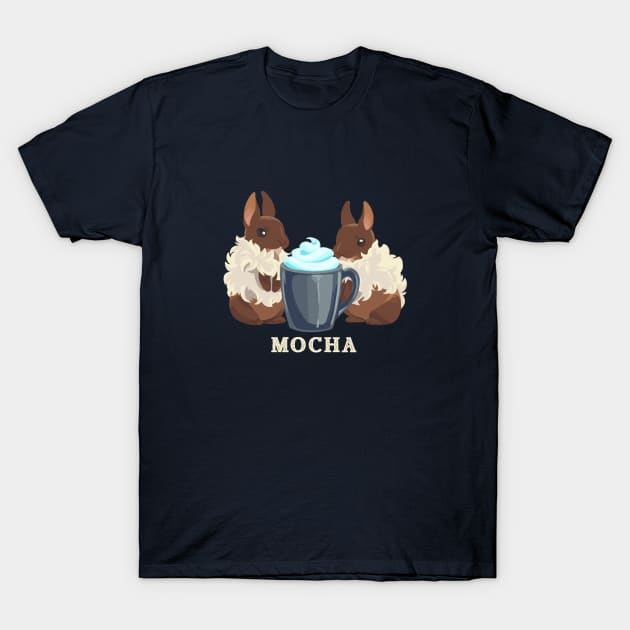 mocha bunnies T-Shirt by Alienfirst